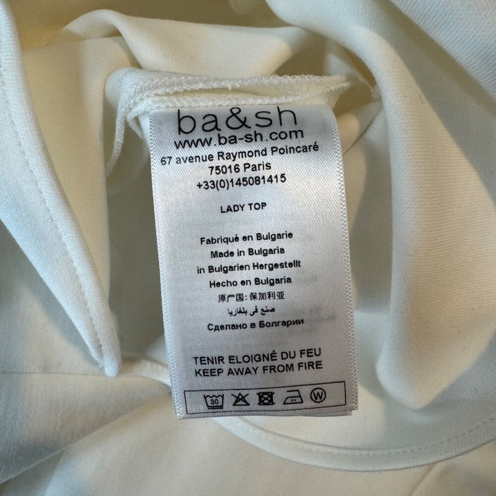 ba&sh Cream Button-Detail Blouse - Picture 9 of 14
